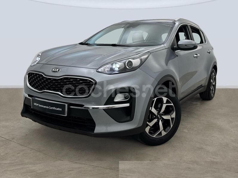 Gris / plata Usado 2021 Kia Sportage SUV | 22.595 € (Precio justo) - Imagen 1/4