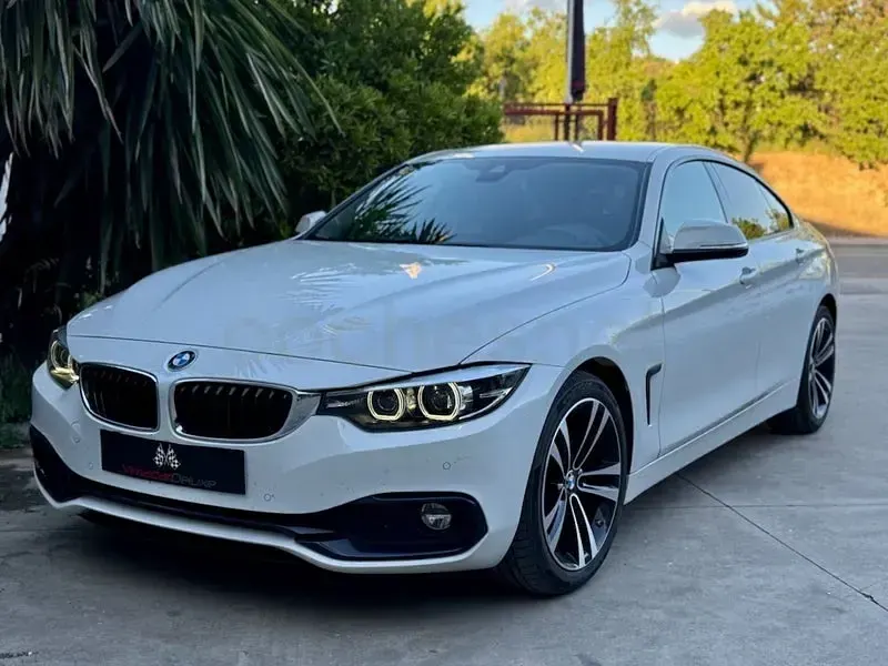 Usado BMW 418 Gran Coupé Sport Line 150 CV (110 kW) 2018 Blanco Coupe