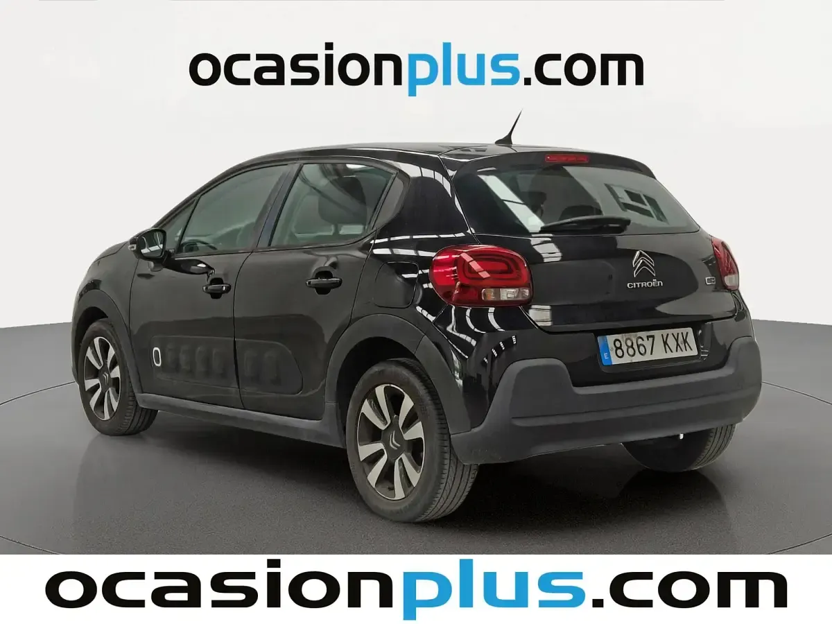 Usado Citroën C3 Feel 99 CV (72 kW) 2019 Negro Utilitario