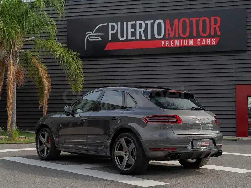 Usado Porsche Macan Turbo 400 CV (294 kW) 2015 Gris / plata SUV