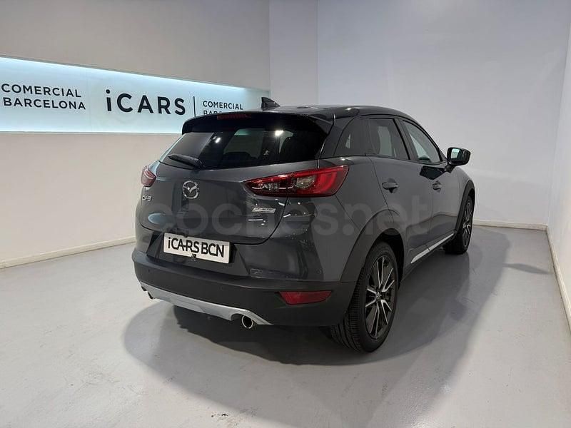 Usado Mazda CX-3 Style 105 CV (77 kW) 2016 Gris / plata SUV