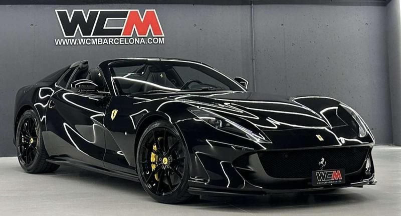 Negro Usado 2021 Ferrari 812 Descapotable | 445.900 € (Buen precio) - Imagen 1/4