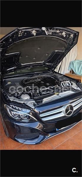 Usado Mercedes C220 170 CV (125 kW) 2017 Negro Berlina
