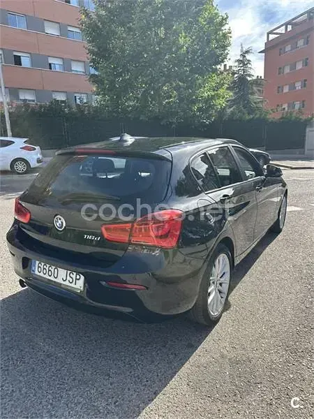 Usado BMW 116 Efficient Dynamics 116 CV (85 kW) 2016 Negro Utilitario