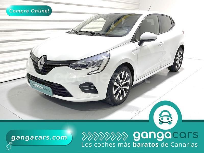 Blanco Usado 2021 Renault Clio V Intens Berlina | 11.990 € (Precio justo) - Imagen 1/4