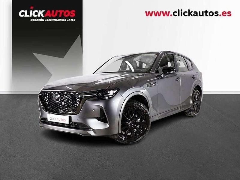 Gris Usado 2023 Mazda CX-60 Homura-Line SUV | 35.200 € (Precio justo) - Imagen 1/4