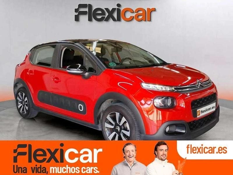 Rojo Usado 2016 Citroën C3 PureTech Utilitario | 7390 € (Precio justo) - Imagen 1/4