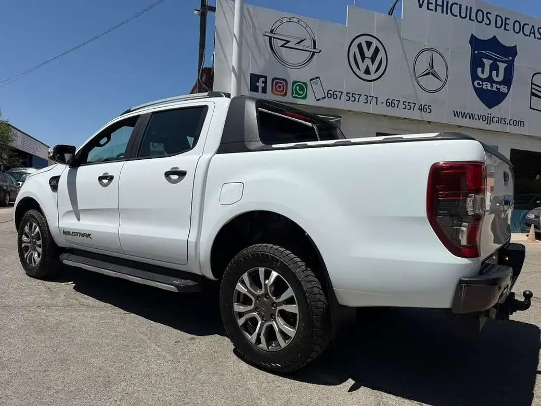 Usado Ford Ranger Wildtrack 200 CV (147 kW) 2016 Blanco Pickup/Camioneta
