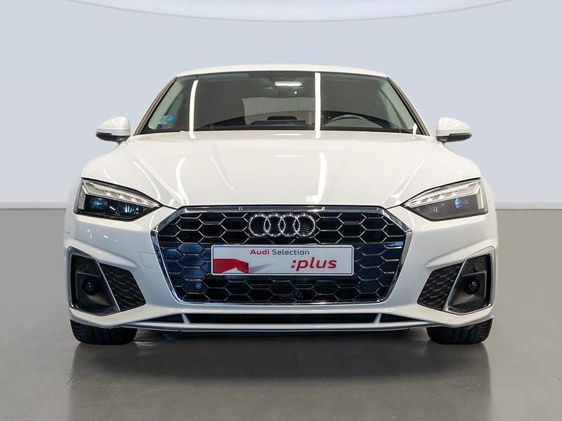 Usado Audi A5 Sportback S-Line 163 CV (119 kW) 2020 Blanco Utilitario