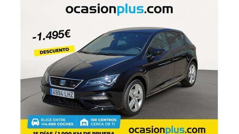 Negro Usado 2020 Seat Leon ST FR Familiar | 14.955 € (Buen precio) - Imagen 1/4