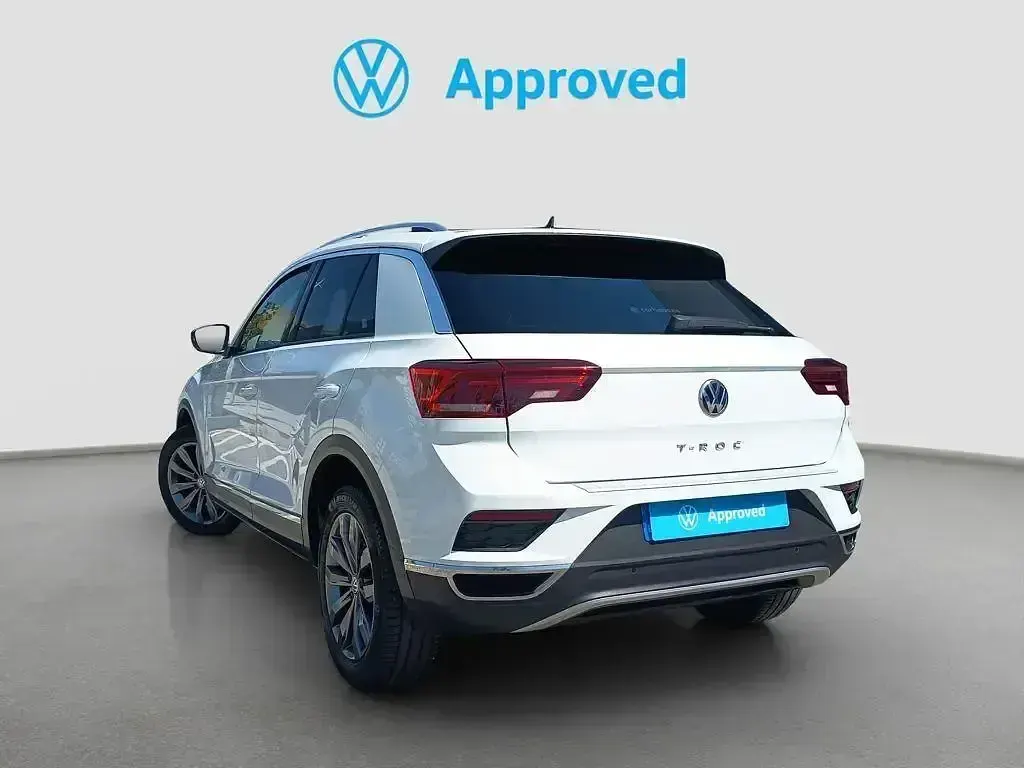 Usado VW T-Roc Sportline 150 CV (110 kW) 2018 Blanco SUV
