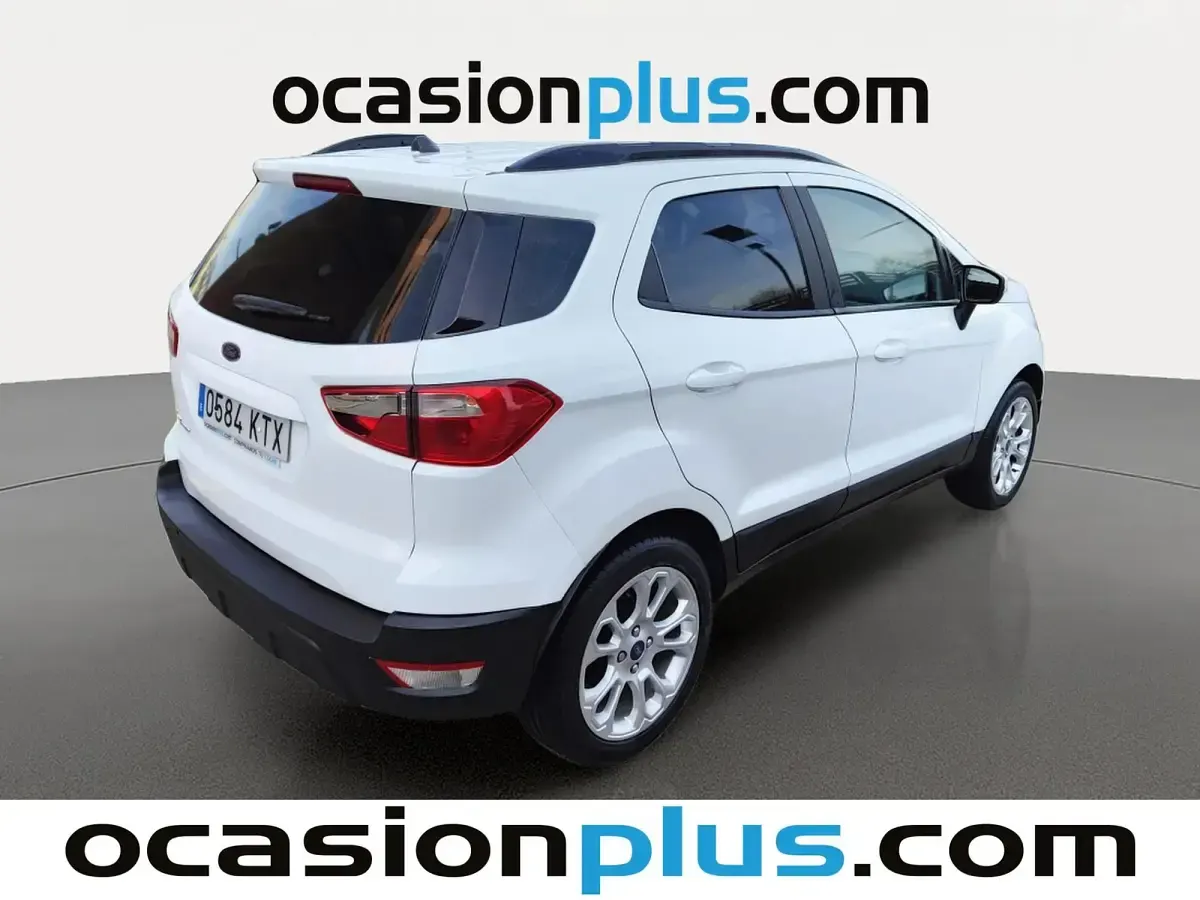 Usado Ford Ecosport Titanium 125 CV (91 kW) 2019 Blanco SUV