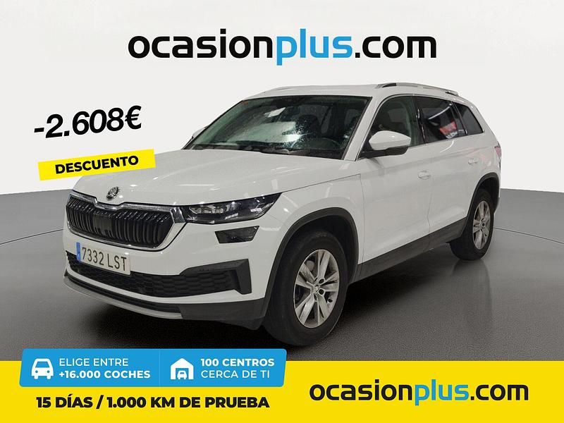 Blanco Usado 2021 Skoda Kodiaq Ambition SUV | 28.690 € (Un poco caro) - Imagen 1/4