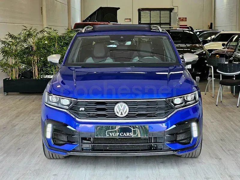 Usado VW T-Roc R 300 CV (220 kW) 2020 Azul SUV