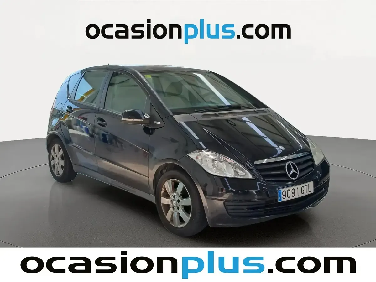 Usado Mercedes A160 Exclusive 95 CV (69 kW) 2010 Negro Utilitario