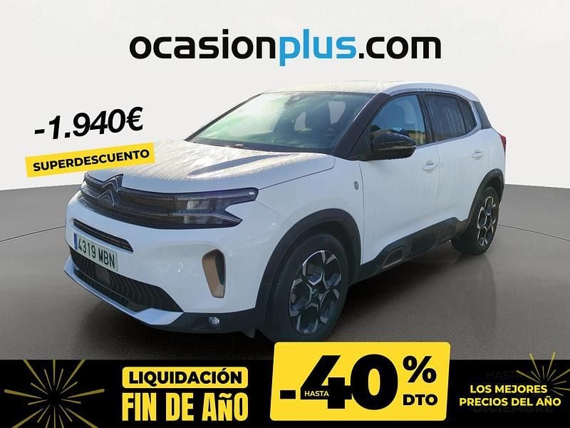Blanco Usado 2022 Citroën C5 Aircross SUV | 20.600 € (Precio justo) - Imagen 1/4