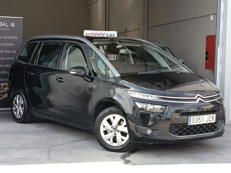 Usado Citroën Grand C4 Picasso Intensive 156 CV (114 kW) 2015 Negro Monovolumen