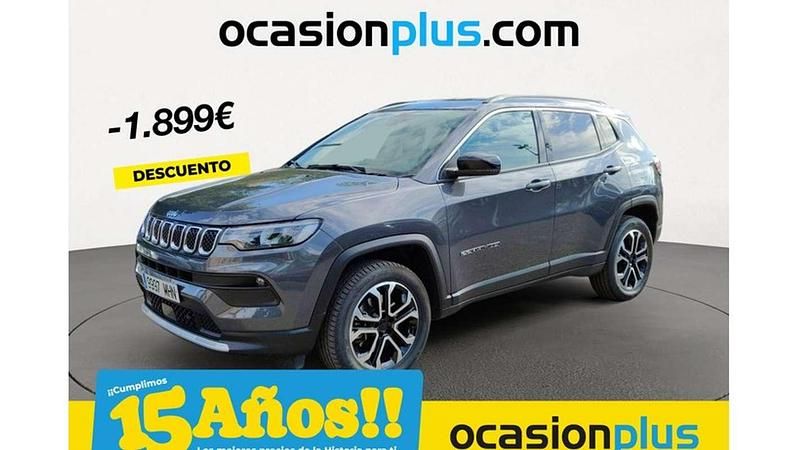 Gris Usado 2023 Jeep Compass Limited SUV | 18.628 € (Buen precio) - Imagen 1/4