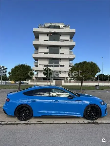 Usado Audi RS5 Sportback 450 CV (330 kW) 2020 Azul Berlina
