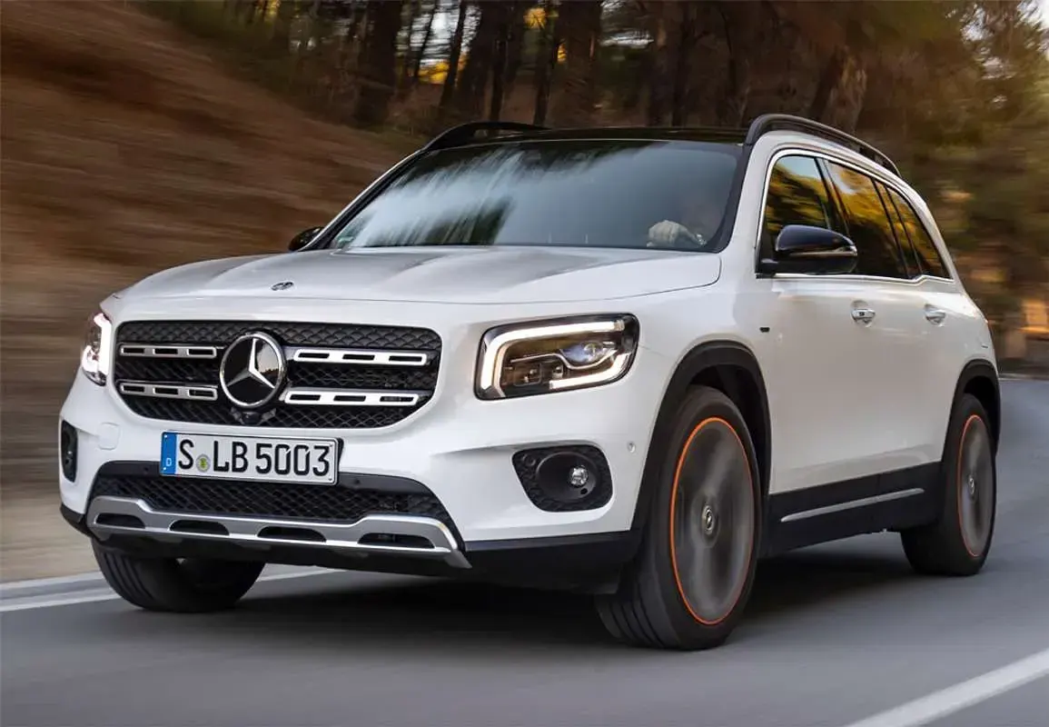Usado Mercedes GLB200 150 CV (110 kW) 2021 Blanco SUV
