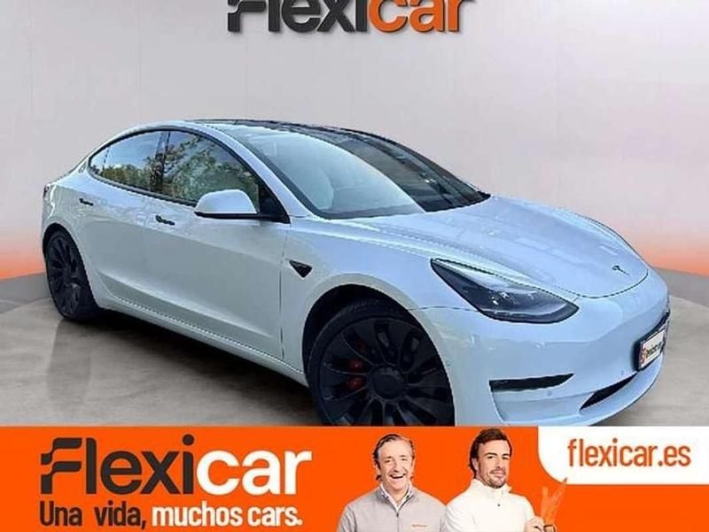 Blanco Usado 2021 Tesla Model 3 Performance Berlina | 30.090 € (Precio justo) - Imagen 1/4