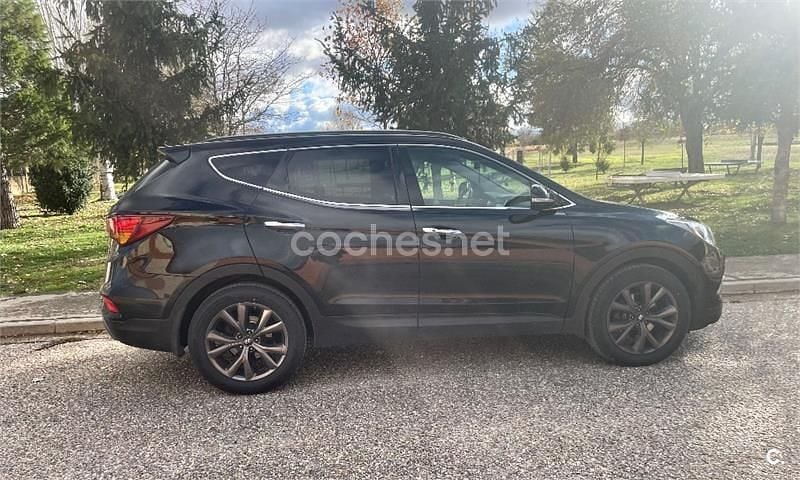 Usado Hyundai Santa Fe Style 200 CV (147 kW) 2017 Negro SUV