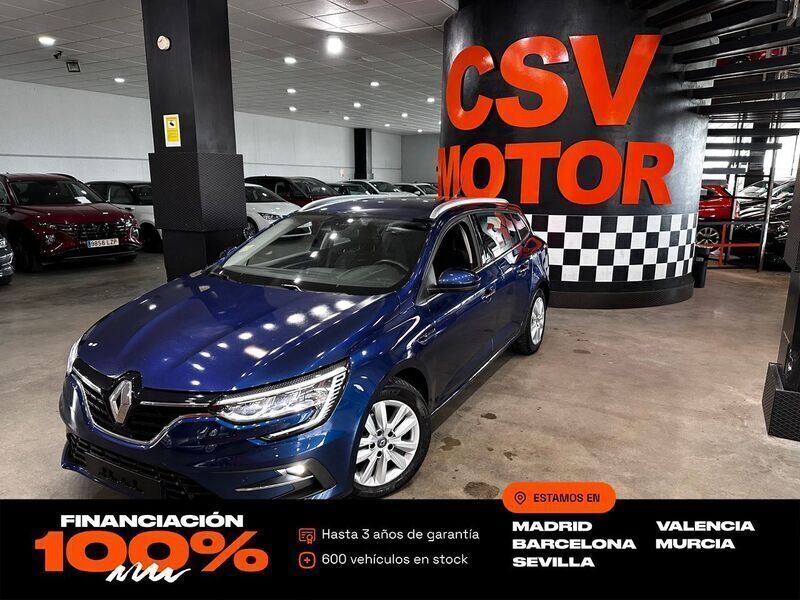 Azul Usado 2021 Renault Mégane IV Business Familiar | 17.450 € (Buen precio) - Imagen 1/4