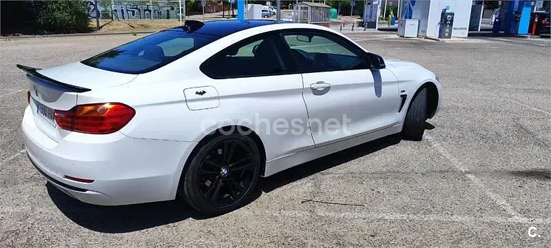 Usado BMW 420 Coupé Sport Line 190 CV (139 kW) 2014 Blanco Coupe