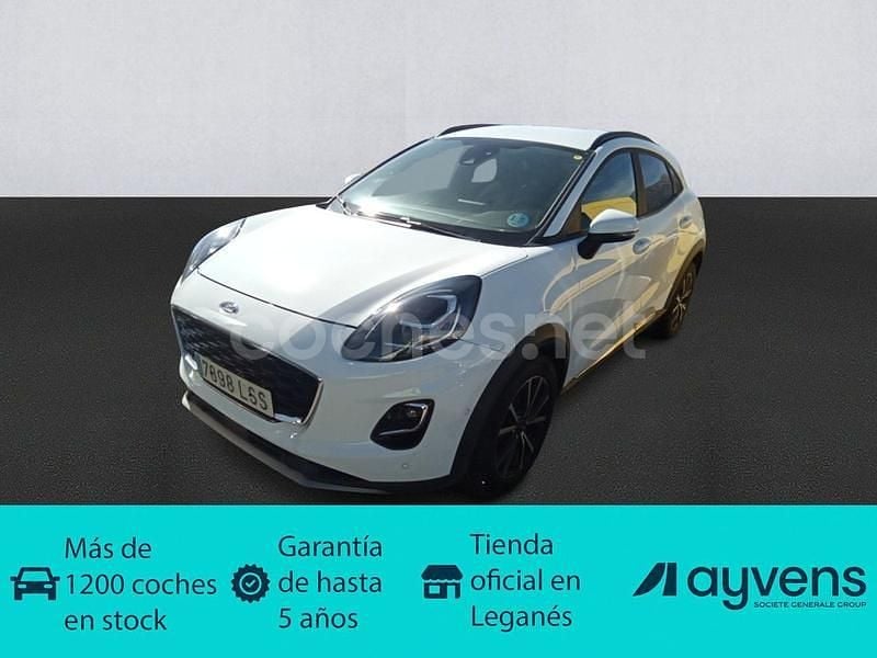 Blanco Usado 2021 Ford Puma Titanium SUV | 16.800 € (Buen precio) - Imagen 1/4