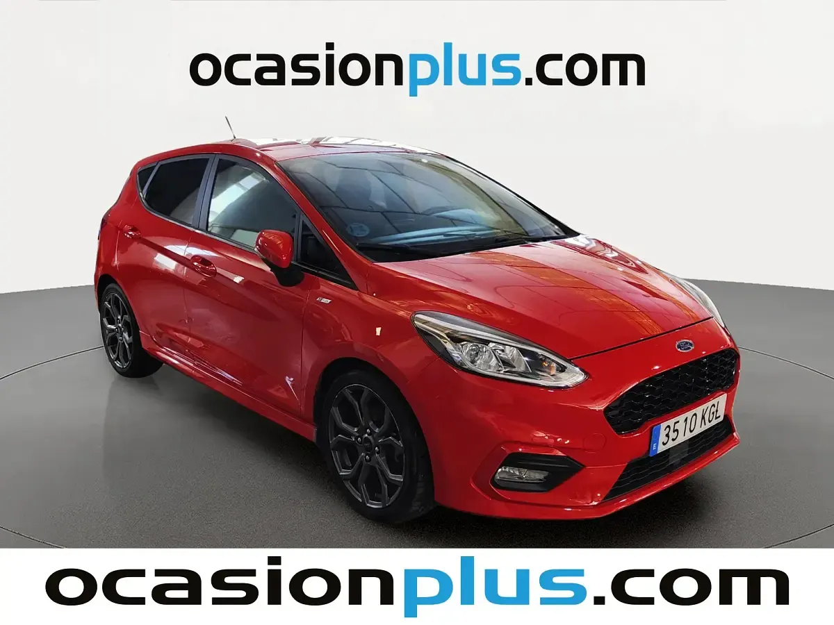 Usado Ford Fiesta ST-Line 120 CV (88 kW) 2017 Rojo Utilitario