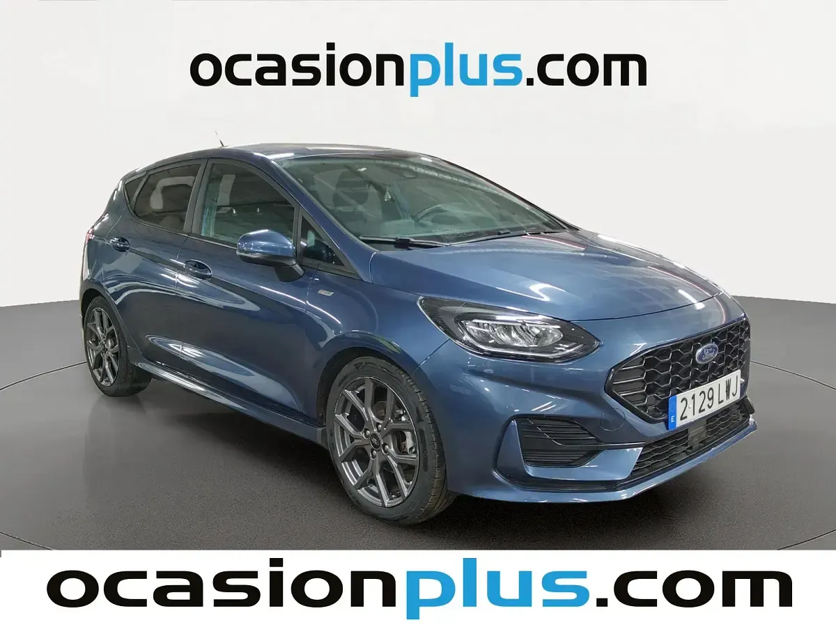 Usado Ford Fiesta ST-Line 125 CV (91 kW) 2022 Azul Utilitario
