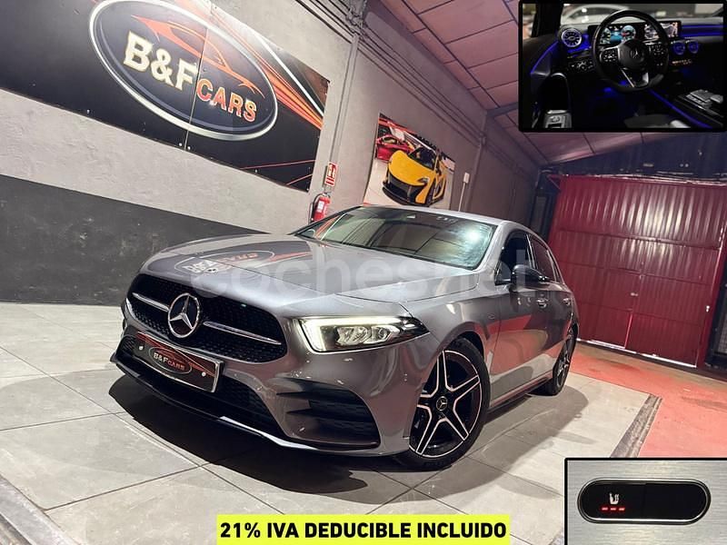 Gris / plata Usado 2021 Mercedes A180 Berlina | 22.490 € (Buen precio) - Imagen 1/4