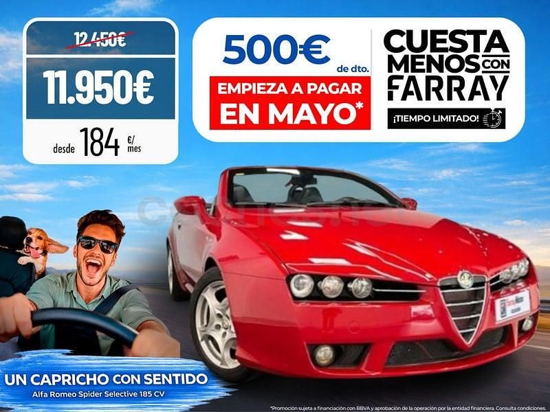 Usado Alfa Romeo Spider 185 CV (136 kW) 2007 Rojo Descapotable