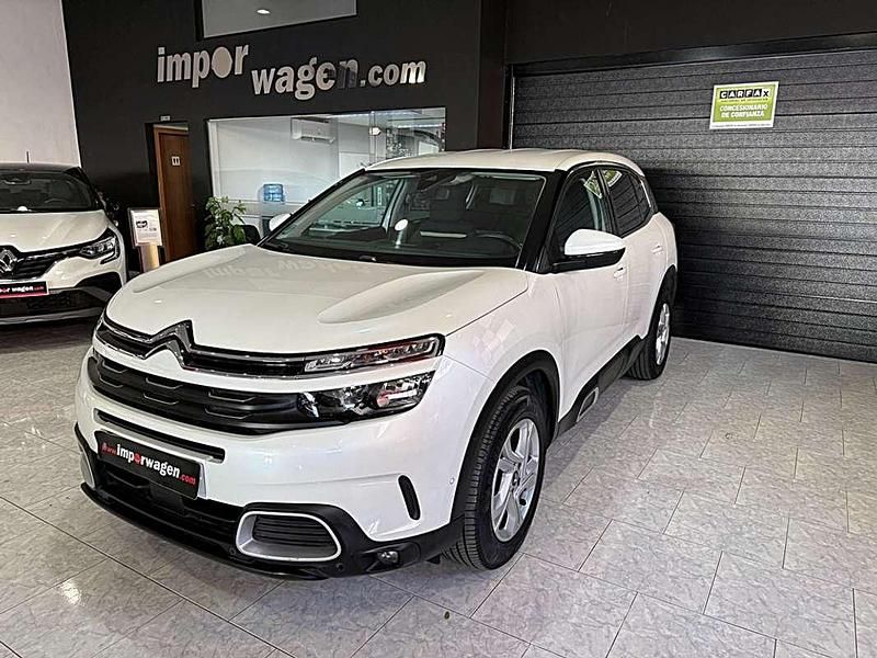 Usado Citroën C5 Aircross Live 131 CV (96 kW) 2021 Blanco SUV