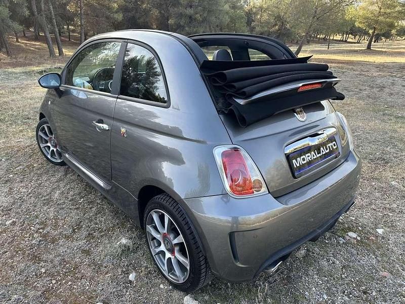 Usado Abarth 500C 140 CV (102 kW) 2011 Gris Descapotable