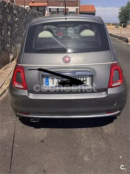 Usado Fiat 500 Pop 69 CV (50 kW) 2016 Gris / plata Berlina