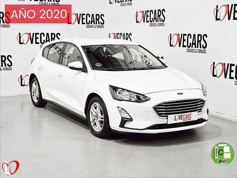 Blanco Usado 2020 Ford Focus Trend+ Familiar | 12.700 € (Precio justo) - Imagen 1/3