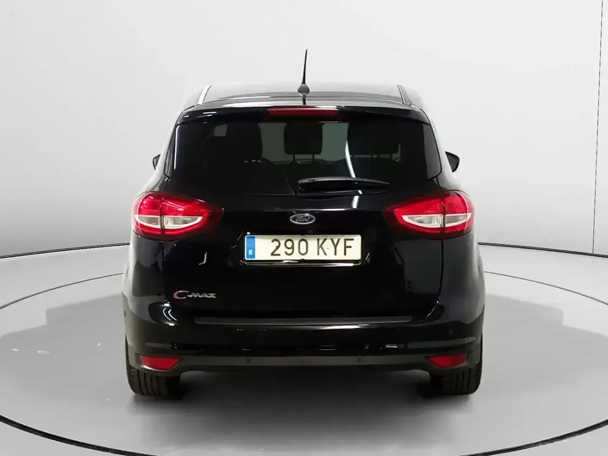 Usado Ford C-MAX Trend+ 125 CV (91 kW) 2019 Negro Monovolumen