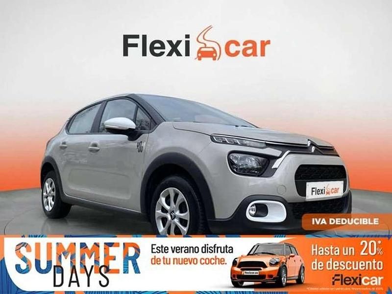 Beige Usado 2021 Citroën C3 PureTech Utilitario | 9290 € (Super precio) - Imagen 1/4