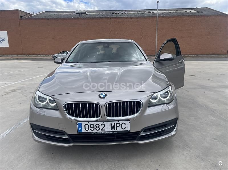 Beige Usado 2015 BMW 525 Luxury Line Familiar | 15.800 € (Caro) - Imagen 1/4