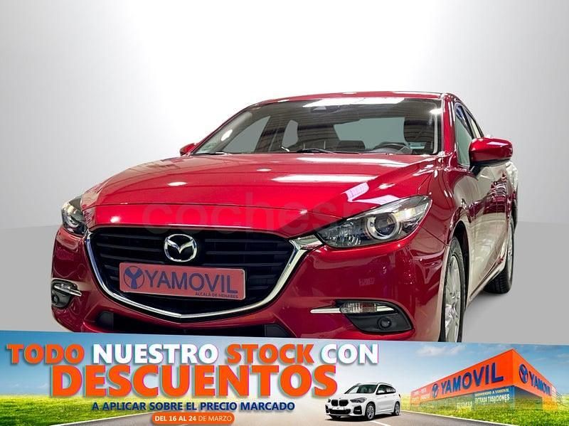 Usado Mazda 3 Style 120 CV (88 kW) 2017 Rojo Berlina