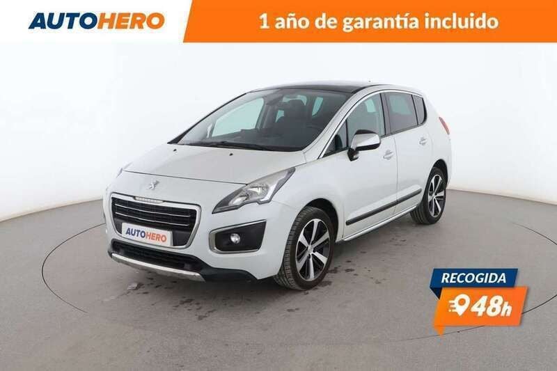 Blanco Usado 2015 Peugeot 3008 Allure Monovolumen | 8499 € (Precio justo) - Imagen 1/3