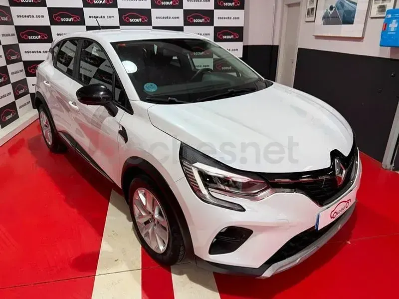 Usado Renault Captur Intens 95 CV (69 kW) 2020 Blanco SUV