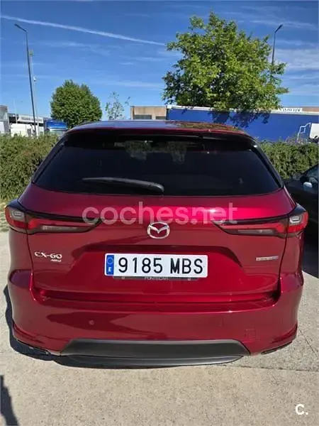 Usado Mazda CX-60 Homura-Line 327 CV (240 kW) 2022 Rojo SUV