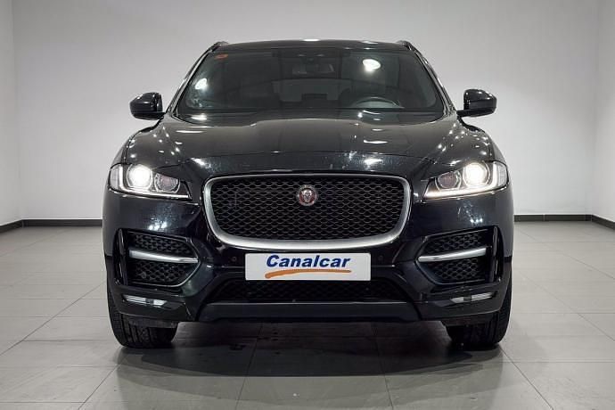 Usado Jaguar F-Pace R-Sport 180 CV (132 kW) 2017 Negro SUV