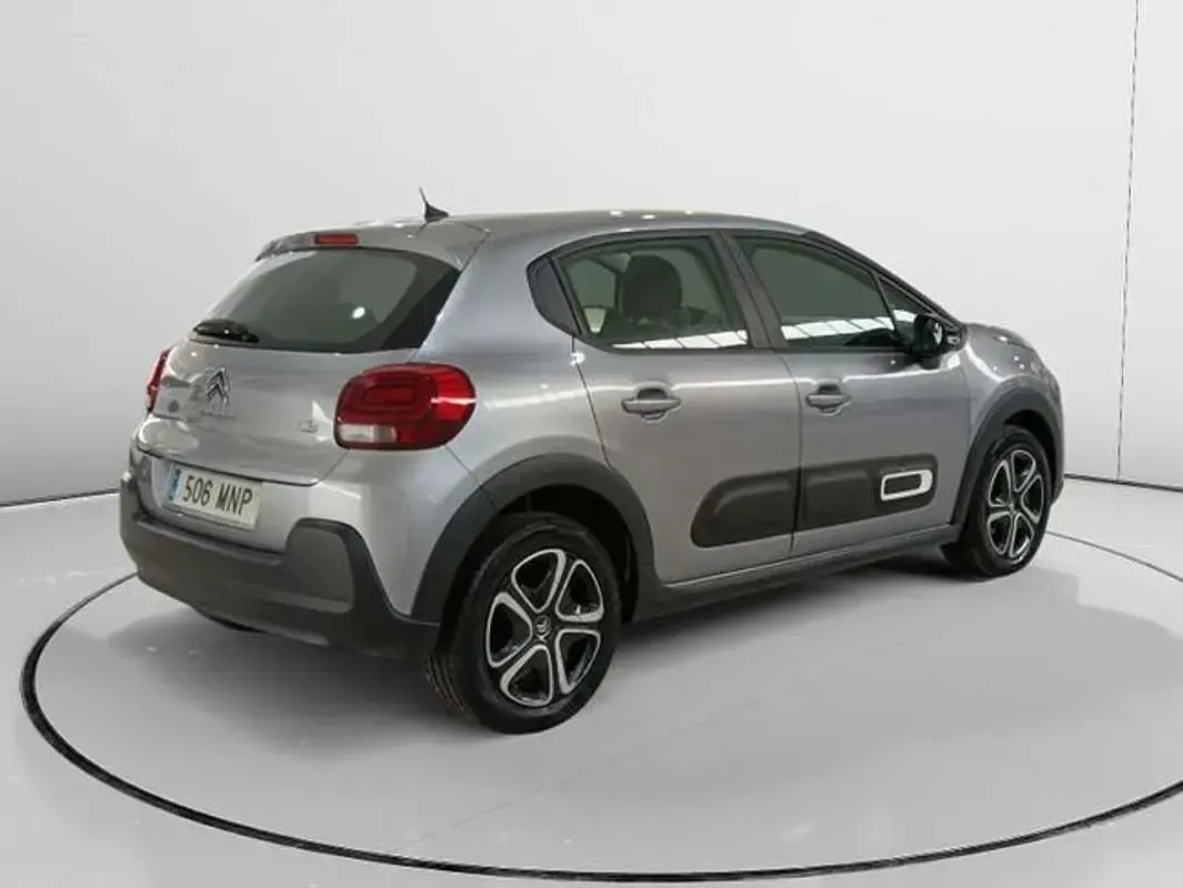 Usado Citroën C3 Feel 82 CV (60 kW) 2024 Gris Utilitario