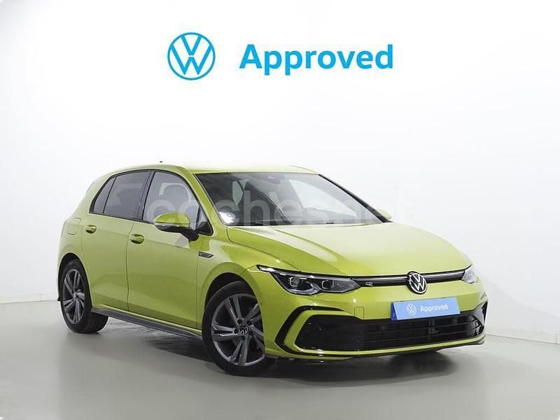Amarillo Usado 2021 VW Golf VIII R-line Berlina | 25.700 € (Un poco caro) - Imagen 1/4