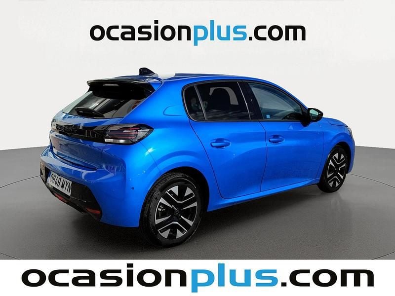 Usado Peugeot 208 Allure 100 CV (73 kW) 2025 Azul Utilitario