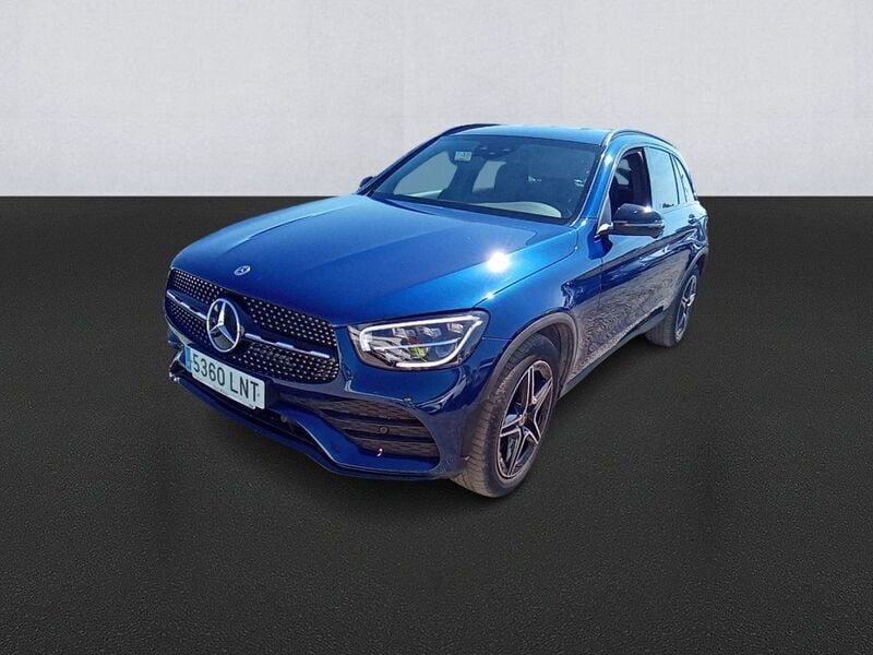 Azul Usado 2021 Mercedes GLC200 SUV | 39.600 € (Buen precio) - Imagen 1/4