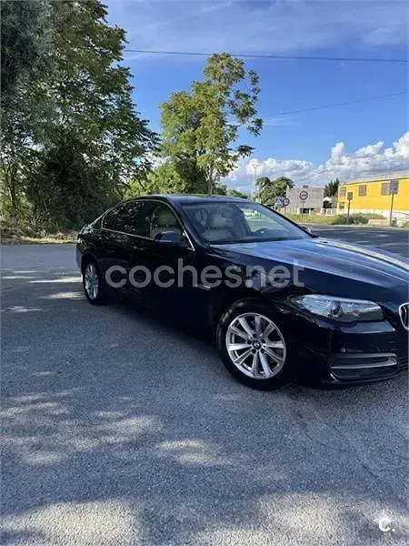 Usado BMW 518 143 CV (105 kW) 2013 Negro Berlina